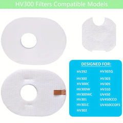 Foam & Felt Filters Kit for Shark Rocket HV300 HV301 HV302 HV