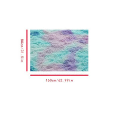 Soft Shaggy Plush Floor Rug 55x78in
