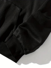 Cat Graphic Sports Hooded Sweatshirt Warm Hoodie Women