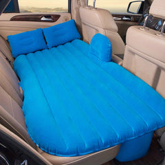 Self Inflating Car Air Mattress & 2 Pillows for Travel & Camping