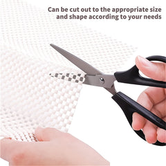 Non Adhesive Non Slip Shelf Liner for Kitchen Drawer Easy to Clean Cabinet Liner