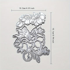 Metal Cutting Dies Flower Stencils Leaves Fall DIY Craft Decoration