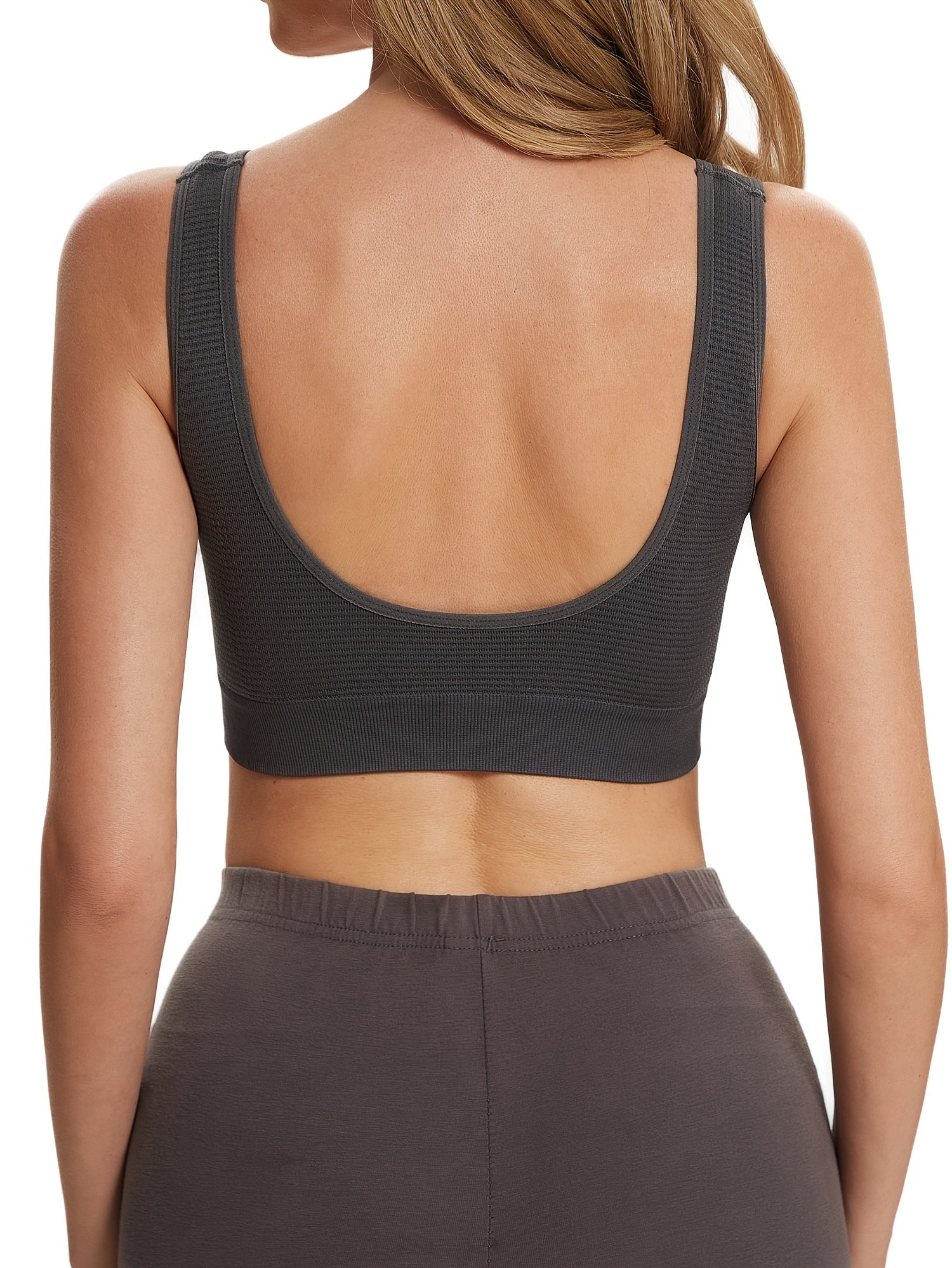 Textured Wireless Bras Comfortable & Stretchy Intimates Women's Lingerie