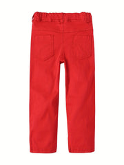 Boys' Cotton Sports Pants for Outdoor Adventures