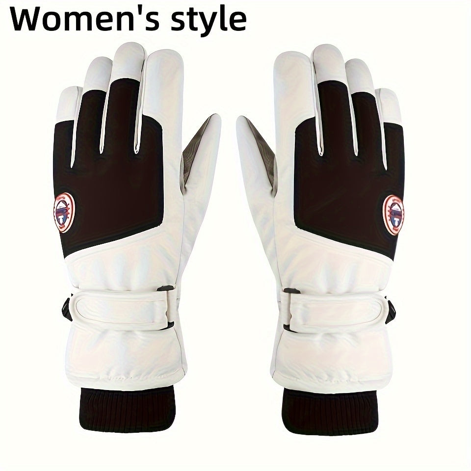 Winter Gloves Touch Screen Anti Slip Waterproof Windproof Warm Gloves