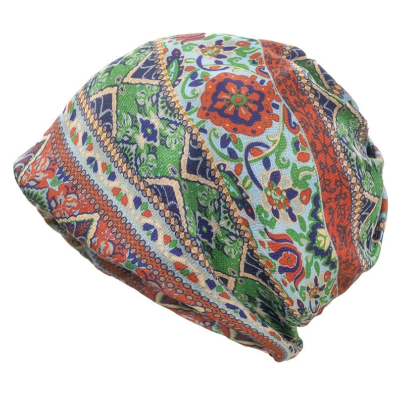 Men's Baggy Slouch Chemo Beanie Hat Skull Cap Stretchy Knit Cap