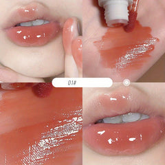 6 Colors Water Glow Lip Glaze Fruit Flavored Long Lasting