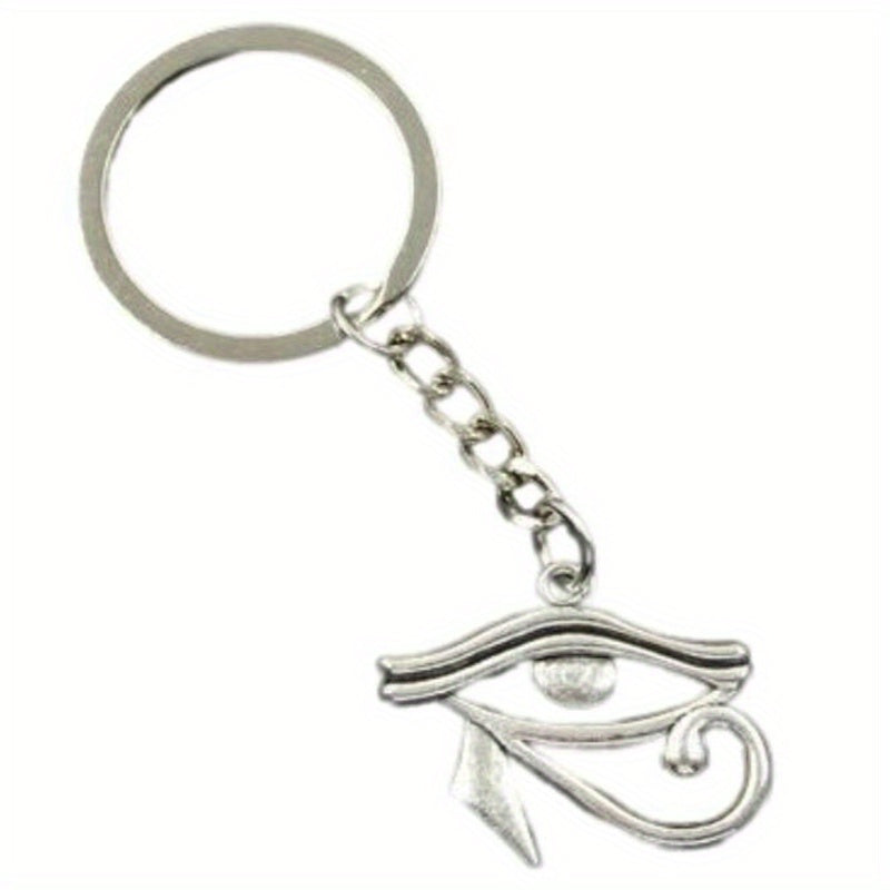 Vintage Egypt Eye Of Horus Keychain Men Gothic Pendant Key Chains