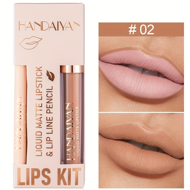 12 Color 3D Matte Lip Liner Pencil for Lipstick Eyeliner