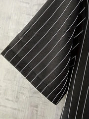 Men's Casual Stripe Button Up Short Sleeve Shirt for Summer