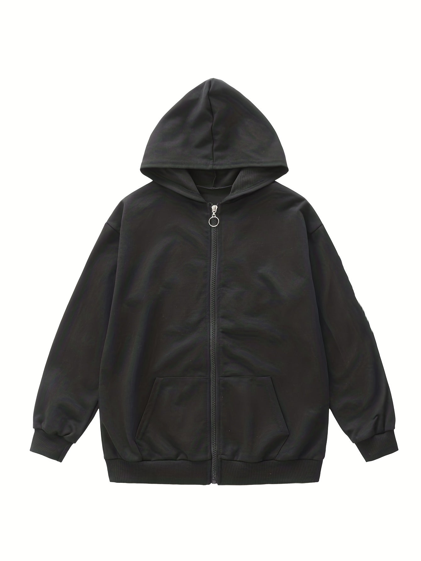 Boys Zip Up Hooded Sweatshirt Long Sleeve Hoodies With Pockets