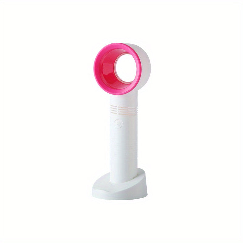 Mini Portable Fan USB Rechargeable Night Light Cooling Handheld Fan