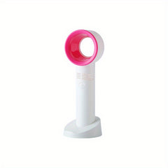 Mini Portable Fan USB Rechargeable Night Light Cooling Handheld Fan