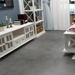 10pcs Gray Marble Cement Slate Floor Tiles Peel And Stick Vinyl Floor Sticker