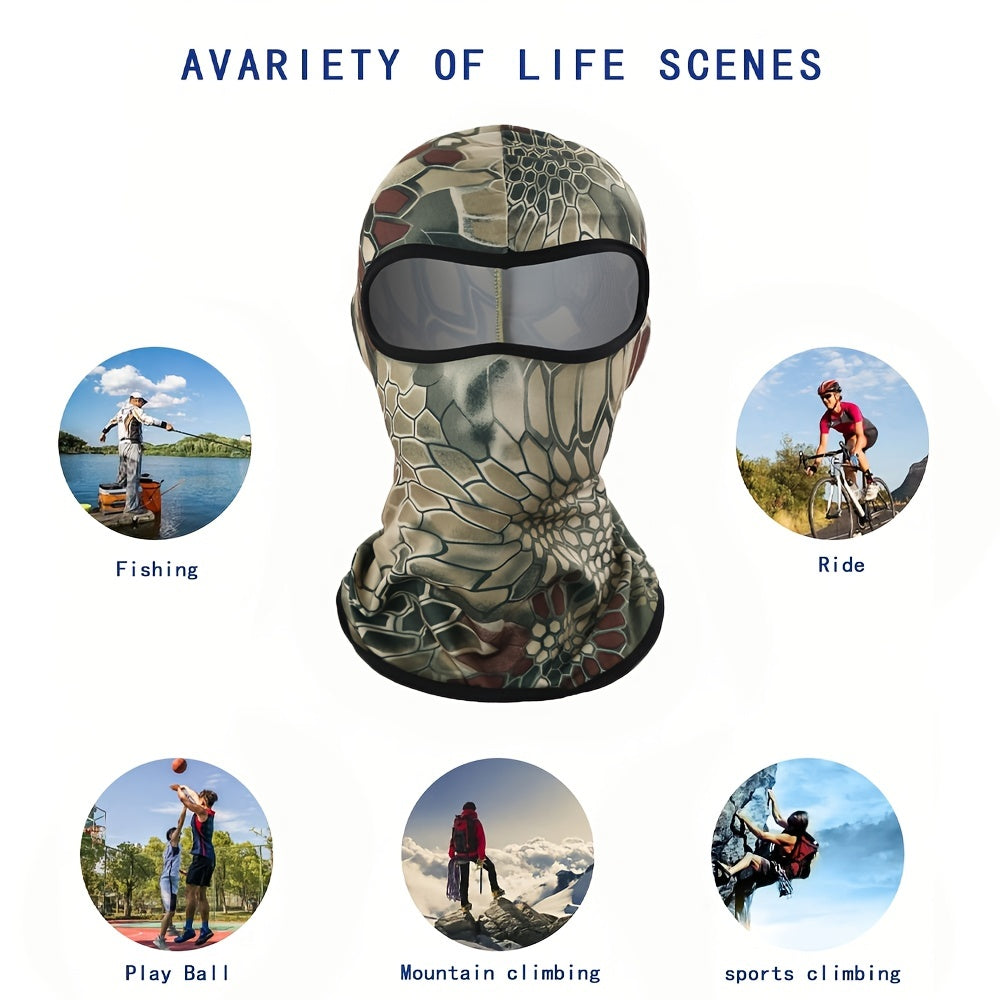 Outdoor Sports Face Mask Windproof Dustproof UV Protector Neck Gaiter