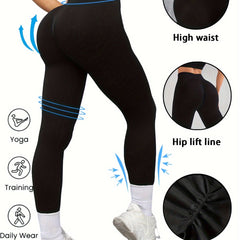 High Waist Butt Lifting Yoga Pants Women's Leggings
