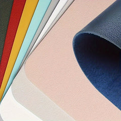 Faux Leather Mouse Pad Small Office Computer Notebook Mouse Pad