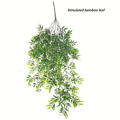 Artificial Bamboo Leaves Wall Hanging Decoration