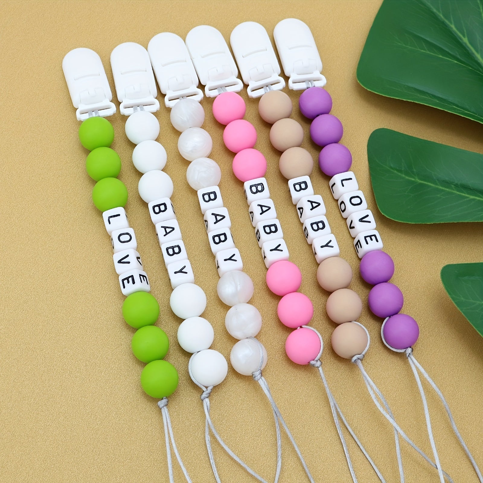 Custom Pacifier Clip for Baby Personalized Baby Accessory
