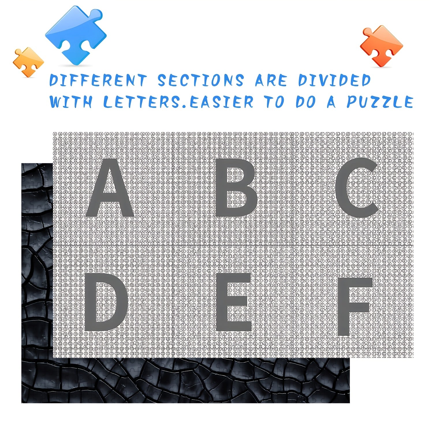 Cracked Mud Texture Jigsaw Puzzle for Adults Intermediate Challenge