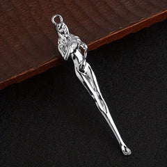 Ear Pick Keychain Spoon Key Accessories Small Gift Backpack Car Key Chain