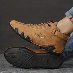 Men's Lace up Ankle Boots Casual Walking Shoes