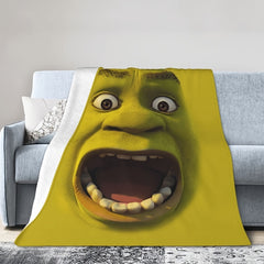 Funny Halloween Christmas Blanket Soft Fleece Blanket Home & Outdoor Camping