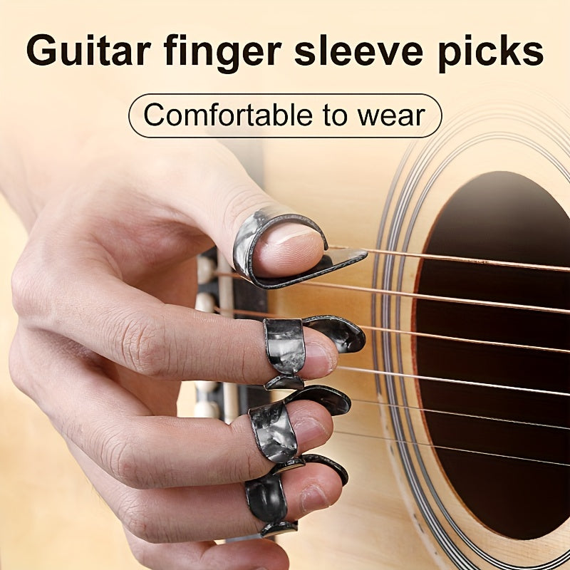 Folk Guitar Finger Sleeves Right Hand Nail Sleeves