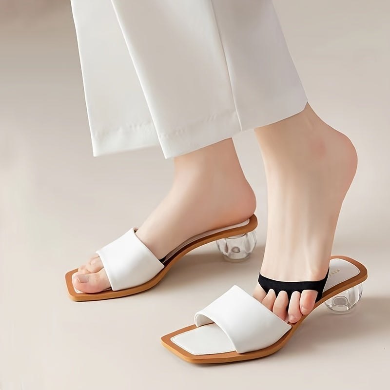 Women's High Heel Forefoot Cushion Pads - Non-slip Insoles & Invisible Socks