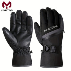 MVPTOO Winter Skiing Full Finger Gloves Touch Screen Outdoor Snowmobile Thermal