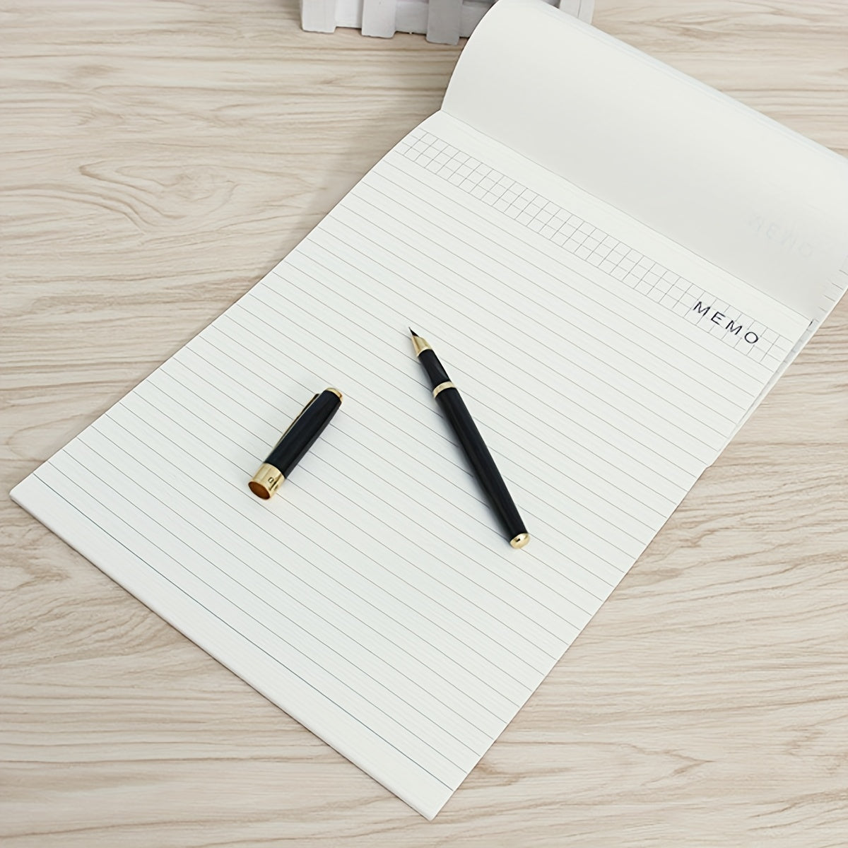 25 Pages A4 Sticky Notes Draft Pads With Horizontal Lines 28.98x20.68 cm