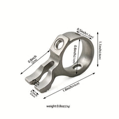 Metal Slingshot Bowfishing Releaser Quick Launch Fishing Ring