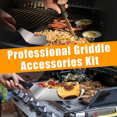 BBQ Grill Tool Set BBQ Accessories Camping Skewers Tongs Brush Forks