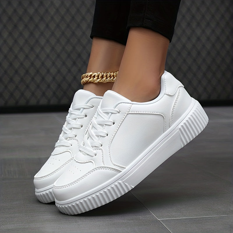 Women's Lightweight Casual Skate Shoes Low Top Outdoor Sport Shoes