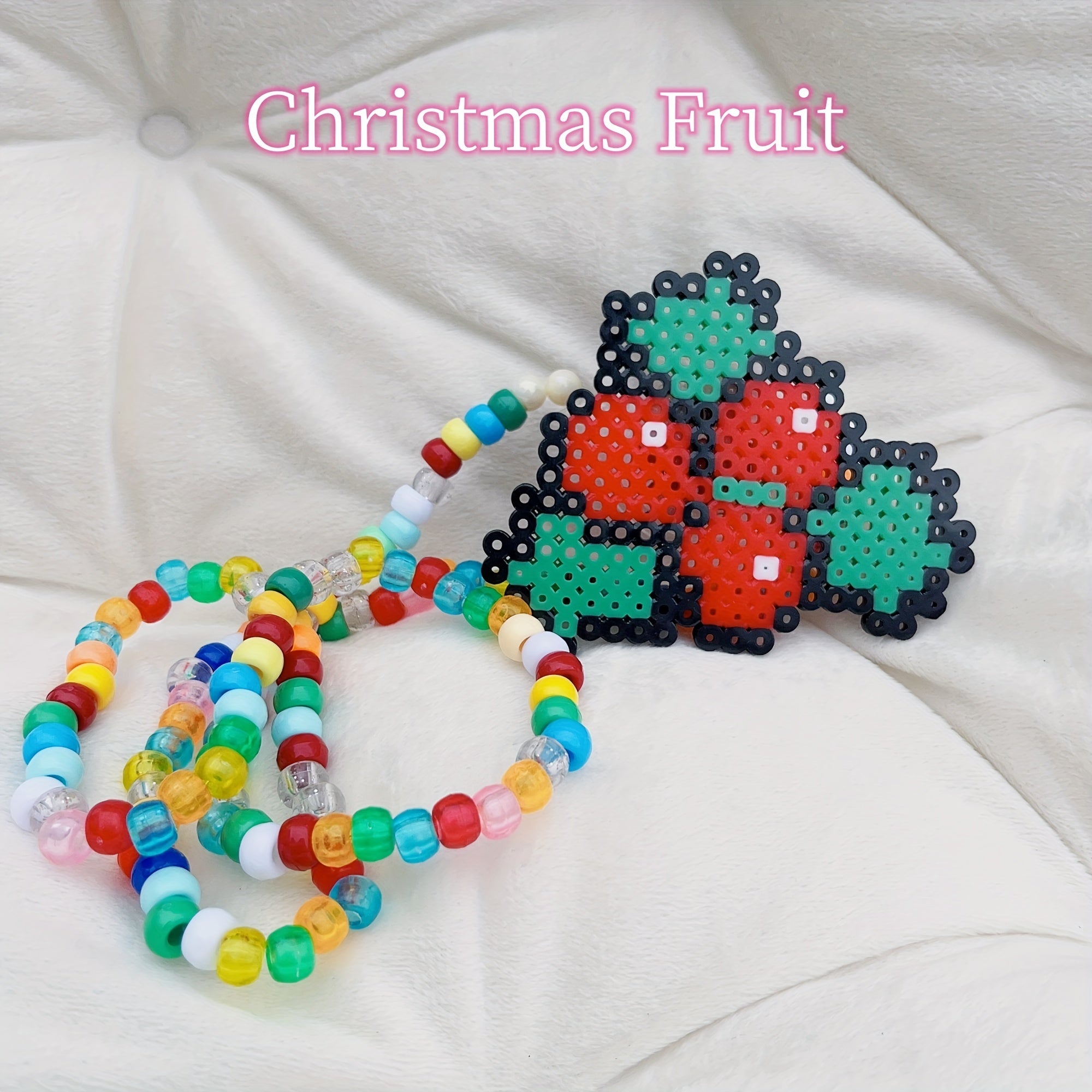 Colorful Candy Beads Necklace Glowing Necklace For Nightclub Christmas Gift