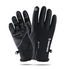 Waterproof Windproof Gloves with Touch Screen Fingers for Outdoor Activities