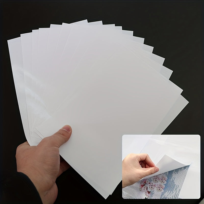 10pcs A4 Diamond Painting Tool Sticker Protection Paper