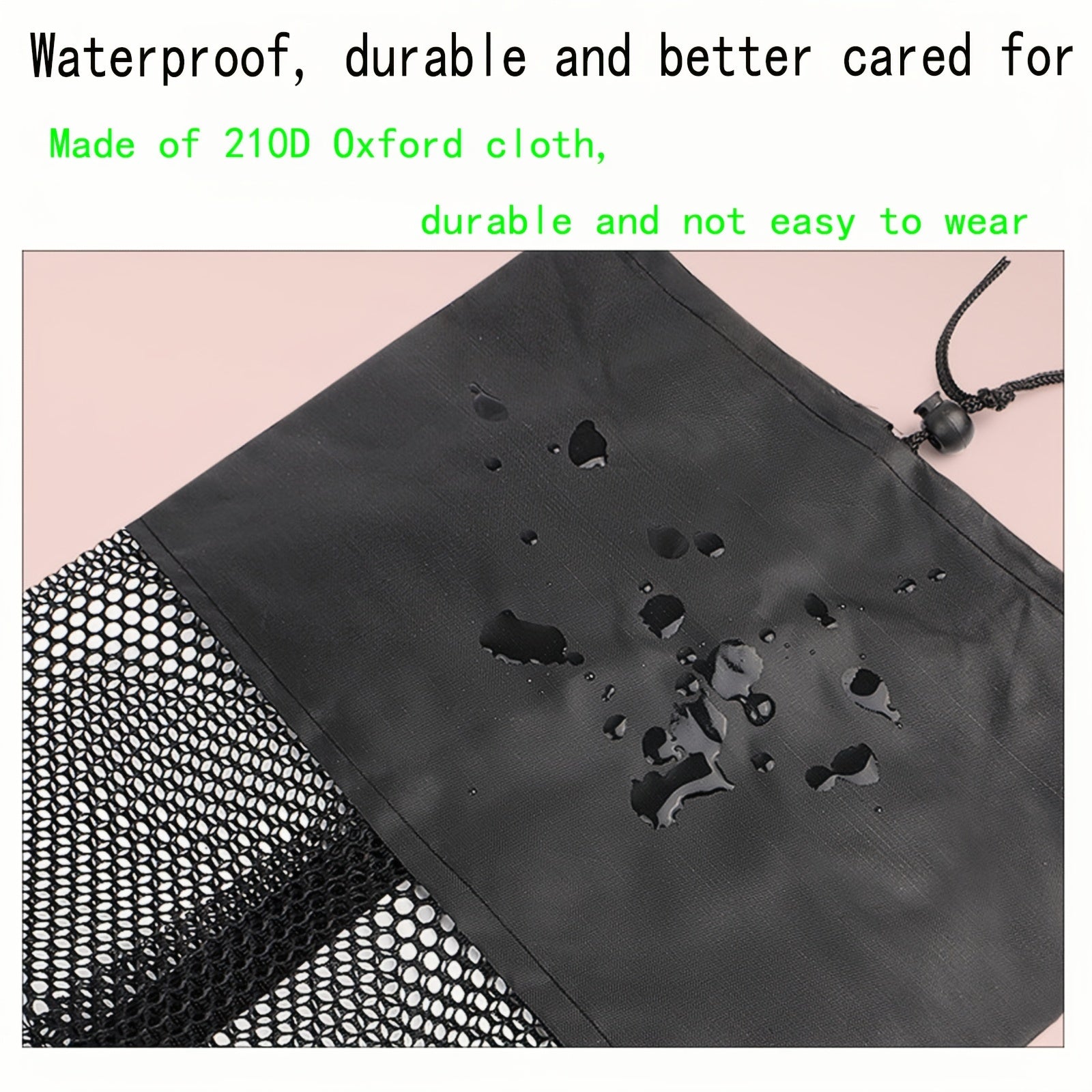 Oxford Cloth Yoga Mat Storage Bag Waterproof Backpack