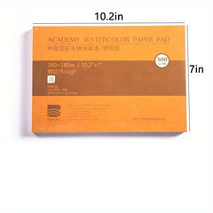 100% Cotton Watercolor Paper 20 Sheets Hand Painted Book for Artists Students