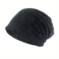 Lace Beanies Chemo Caps Cancer Skull Cap Knitted Hat For Womens And Men