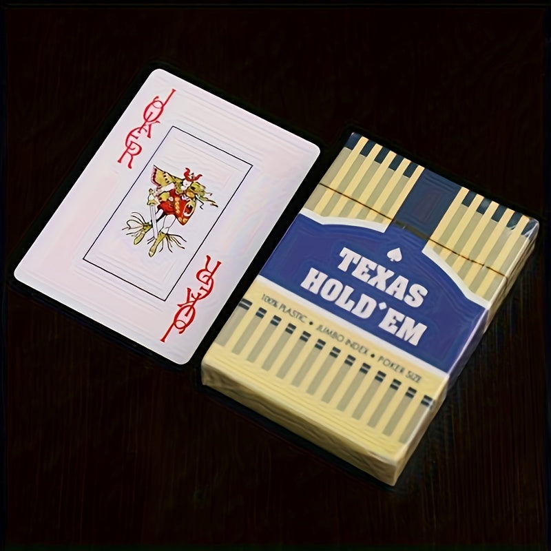 Waterproof Plastic Card Frosted Playing Cards for Family Gathering Game