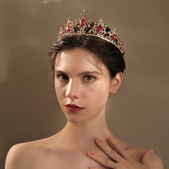 Hollow Rhinestone Crown Hairband Headband Tiara Wedding