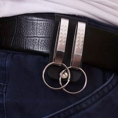 Stainless Steel Keychain Quick Release Key Snap Holder