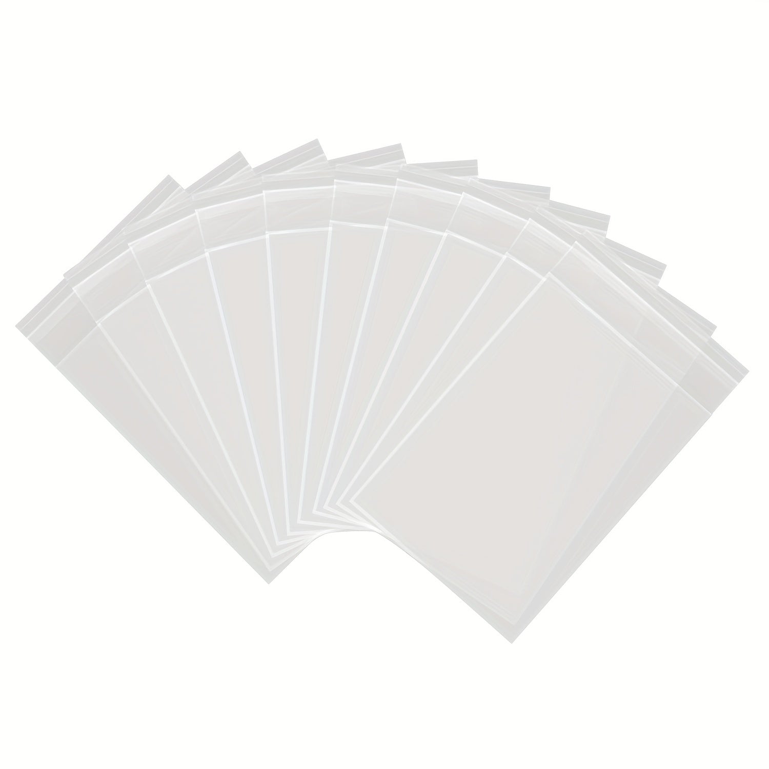 100 Clear Resealable Cellophane Bags for Cookies Candy Self Sealing
