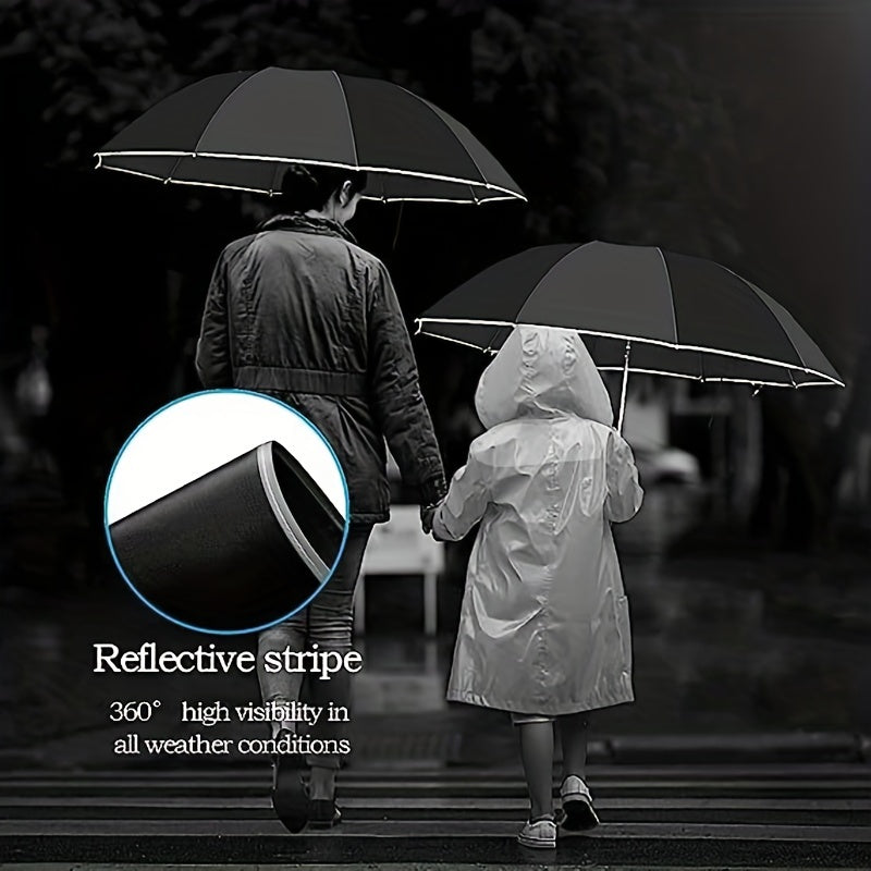 10 Ribs Windproof Travel Umbrella Lightweight Compact Mini Folding Portable
