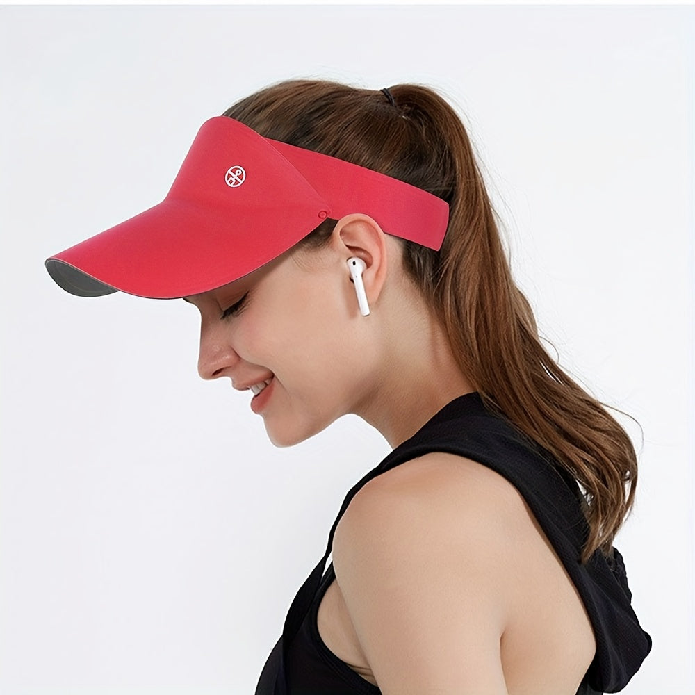 Quick Drying Sports Visor Hat Casual Sunscreen Running Lightweight Cap