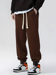 Men's Drawstring Sweatpants Loose Fit Joggers Spring Autumn
