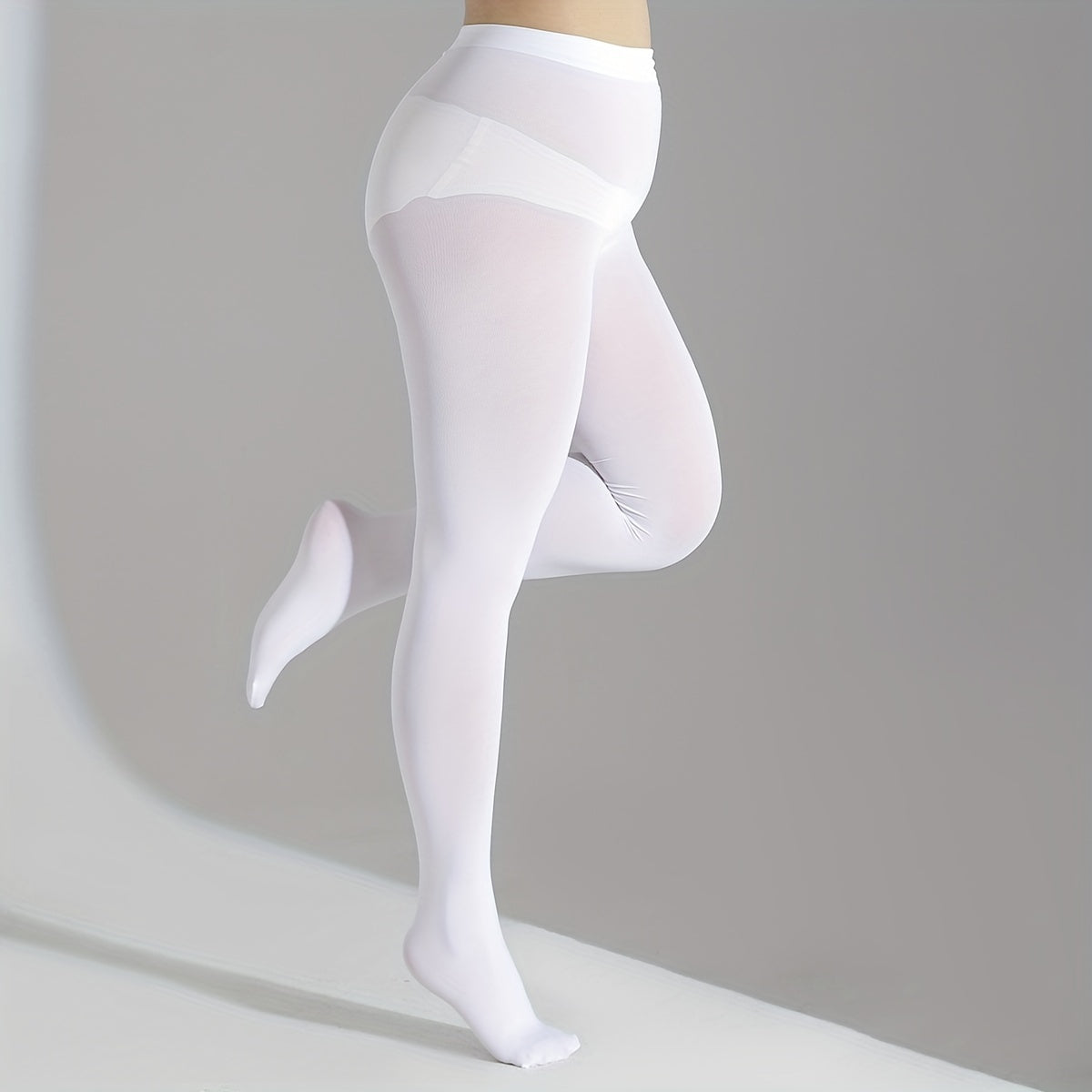 High Rise Soft Comfort Pantyhose Women's Stretchy Stockings