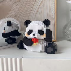 1119pcs Panda Building Block Set DIY Construction Kit