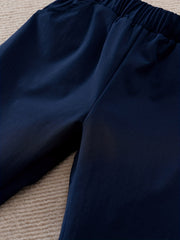 Toddler Boy Long Pants with Pockets Elastic Waist Casual Trousers